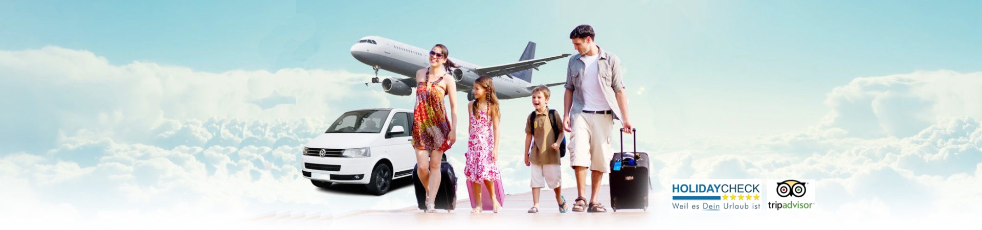 Alicante Flughafen Transfer nach Calpe, Benidorm, Denia, Torrevieja